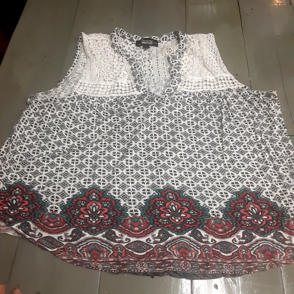 Absolutely Farmhouse sleeveless top